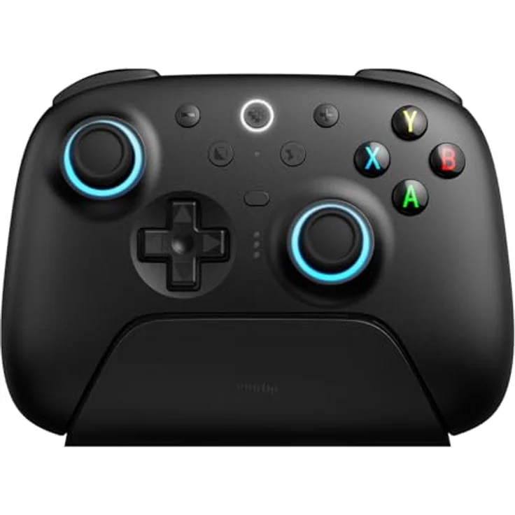 8bitdo Ultimate 2 Wireless, Gaming Controller mit TMR-Joysticks, ultra-niedriger Latenz und RGB-Beleuchtung, Schwarz – Bild 1