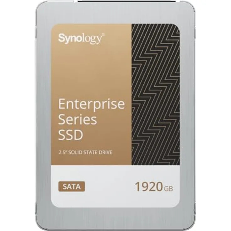 Synology SAT5221 1920 GB 2,5 Zoll SATA SSD - Stabile hohe Leistung, Enterprise-Grade Endurance, Robuster Datenschutz, Lebenslange Analysen