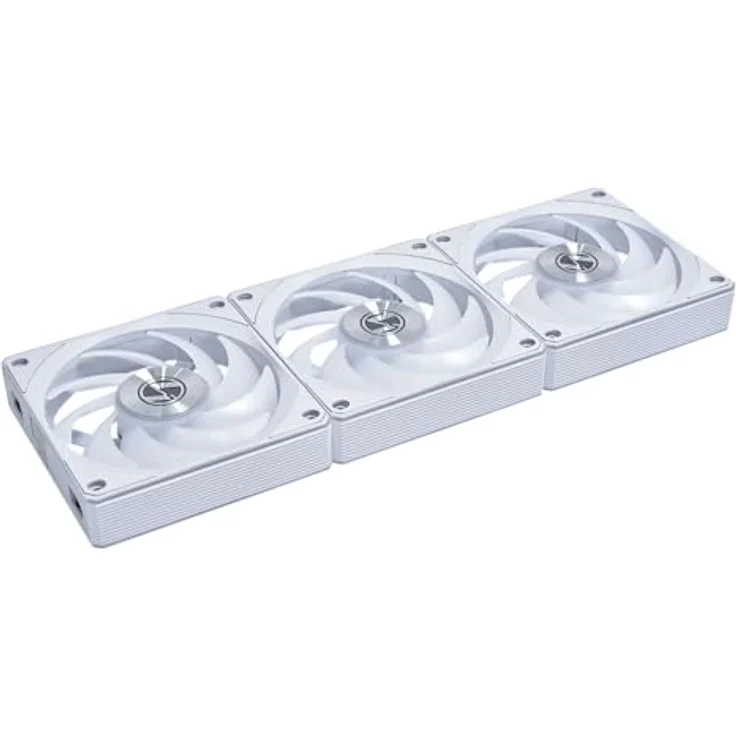 Lian Li UNI FAN CL Wireless, 120mm Gehäuselüfter mit Dual-Zone-RGB-Beleuchtung und flüsterleisem Betrieb, weiß – Bild 9