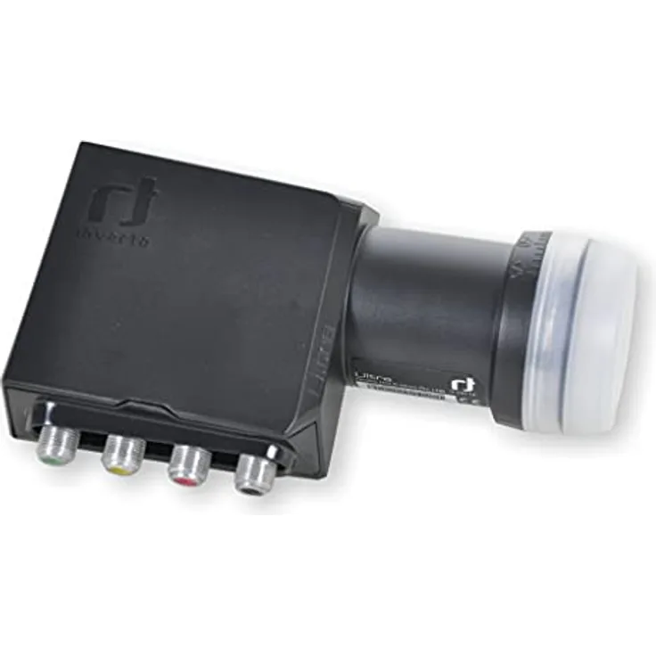Inverto IDLT-QTL412-ULTRA-OPN Quattro-LNB Teilnehmer-Anzahl: 4 Feedaufnahme: 40 mm Schwarz