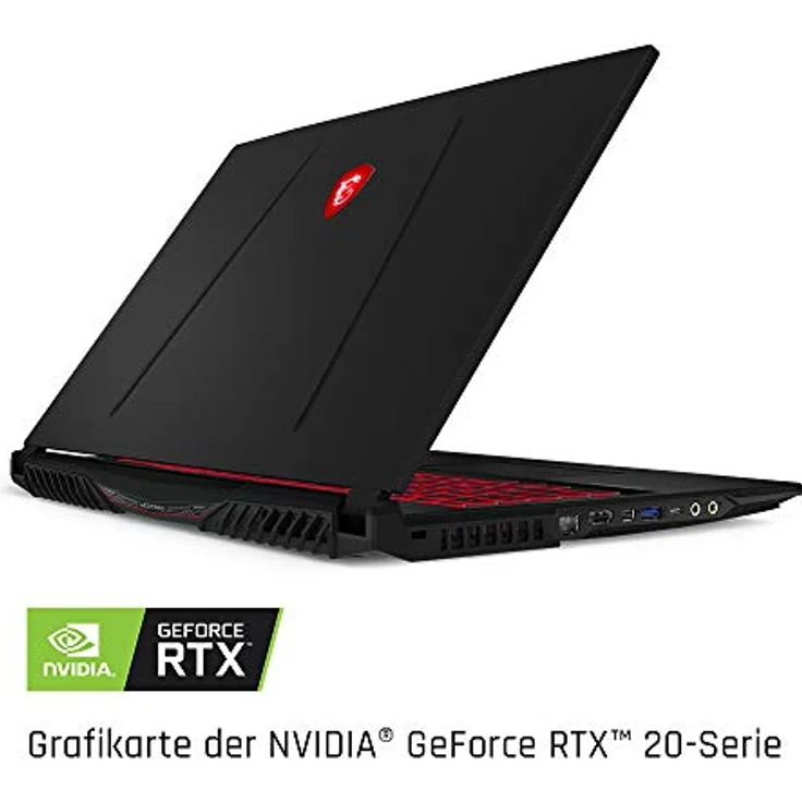 MSI GL75 10SFR-221 - Gaming-Laptop 17,3 Zoll (43,9 cm) Full HD, Intel Core i7-10750H, 16GB RAM, 512GB SSD + 1TB HDD, NVIDIA GeForce RTX 2070, Windows 10 Home 64-bit (GL75 10SFR-221) – Bild 4