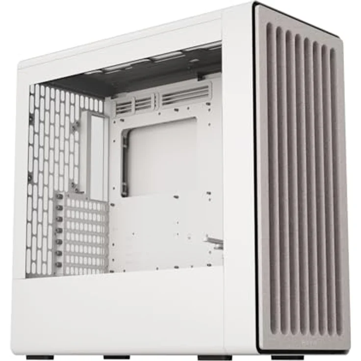 HAVN BF 360, Midi-Tower PC-Gehäuse für E-ATX mit Tempered Glass, weiß, optimierte Luftstromführung, kompatibel mit 360 mm Radiator – Bild 2