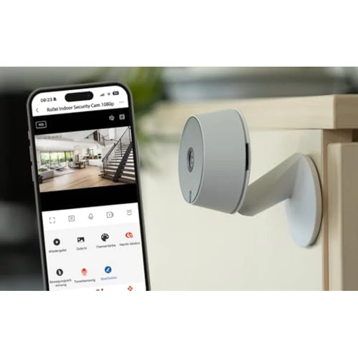 Rollei Security Cam 1080p indoor (1920 x 1080 Pixels), Netzwerkkamera – Bild 5