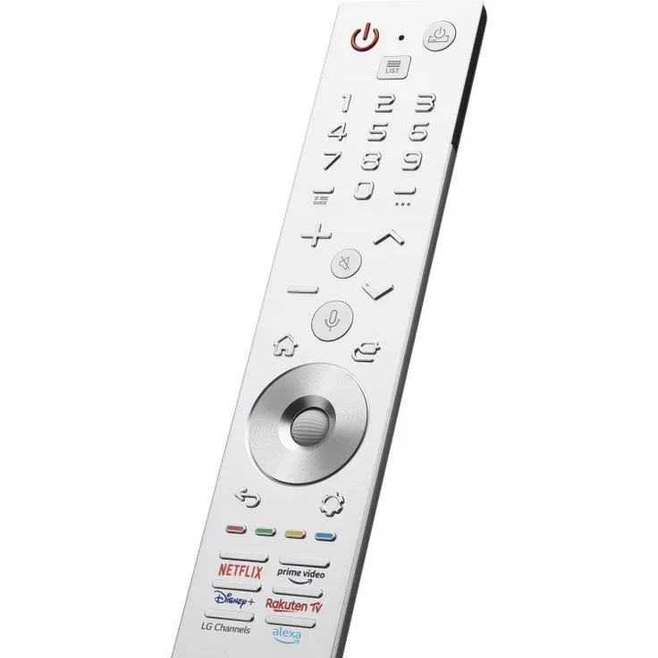 LG Premium Magic Remote-Fernbedienung PM23 Fernbedienung mit Mauszeiger-/Gestensteuerung und Sprachassistenten, Schwarz