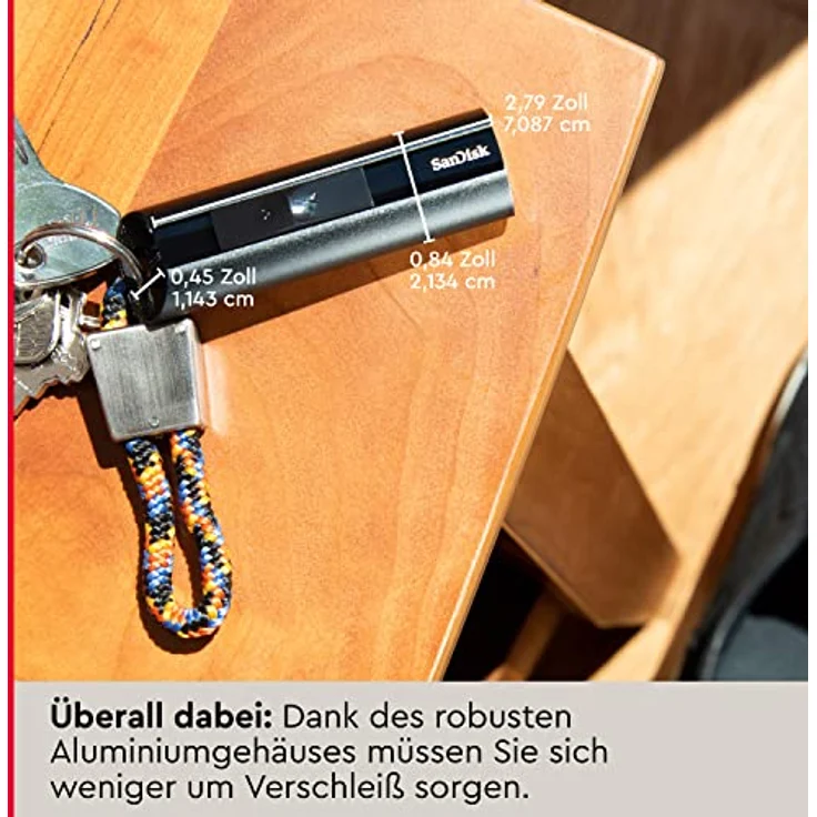 SanDisk Extreme PRO 128GB Solid State USB-Flash-Laufwerk USB 3.1 – Bild 2