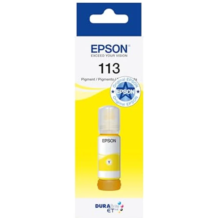 Epson C13T06B440 Tinte gelb 70ml 6000 Seiten Flasche EcoTank 5800 pigmentiert – Bild 2