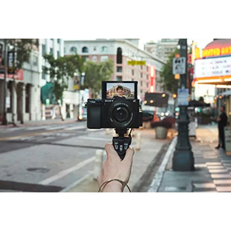 Sony Alpha 6100 Body| APS-C Spiegellose Kamera | Schneller 0,02s Autofokus mit Augenerkennung für Mensch und Tier, 4K-Filmaufnahmen und neigbares Display – Bild 4