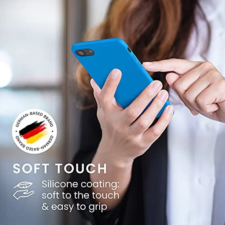 kwmobile Handyhülle, Hülle für Apple iPhone 7 - 8 - SE (2020) - TPU Silikon Handy Schutzhülle Cover Case – Bild 4
