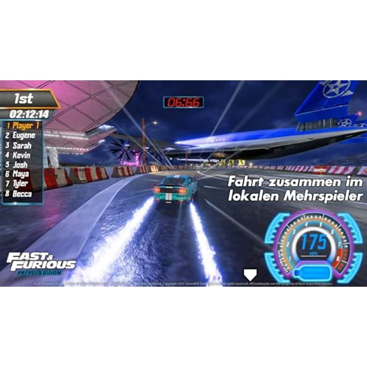 Game Mill Fast & Furious: Arcade Edition, PS5-Spiel mit legendären Autos, lokalem Splitscreen-Mehrspieler und anpassbaren Designs – Bild 5