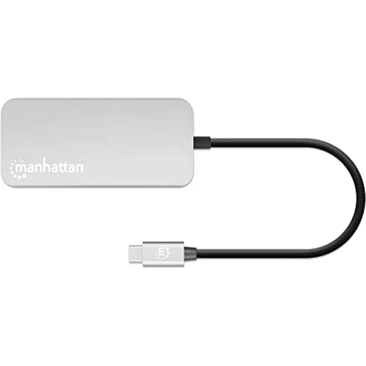 Manhattan USB-C 8-in-1-Dockingstation mit Power Delivery
