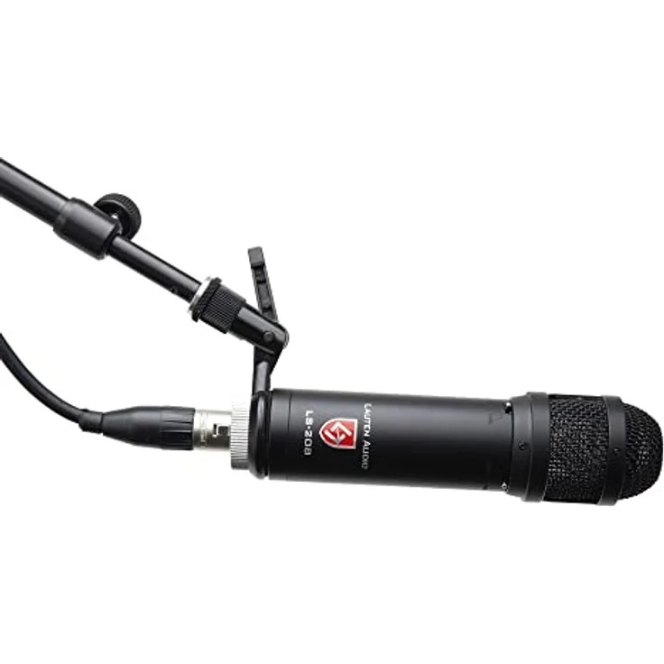 Lauten Audio LS-208, Großmembran-Kondensatormikrofon mit Niere-Richtcharakteristik, 20 Hz - 20 kHz Frequenzbereich, inkl. elastischer Aufhängung und Transportkoffer – Bild 3