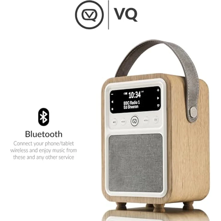 VQ VQ-MONTY-OK Monty Radio w/Bluetooth Eiche – Bild 7