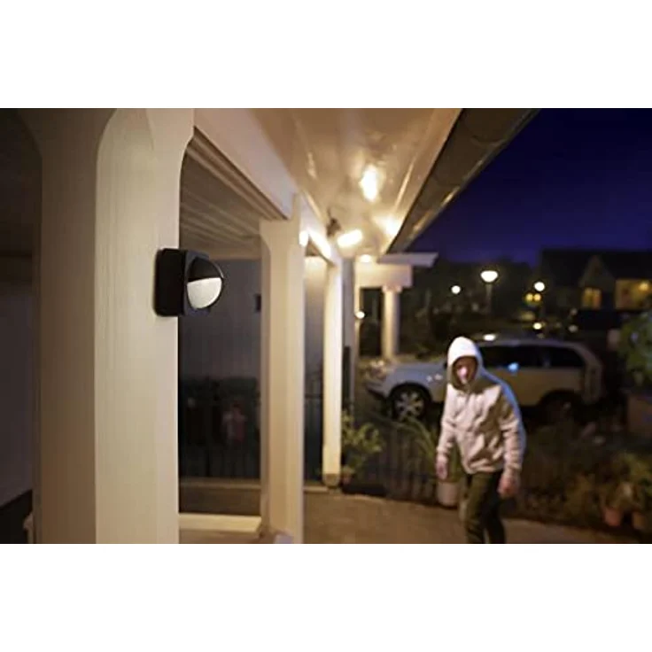 Philips Hue Bewegungssensor für den Aussenbereich, integrierter Tageslichtsensor, schwarz – Bild 2