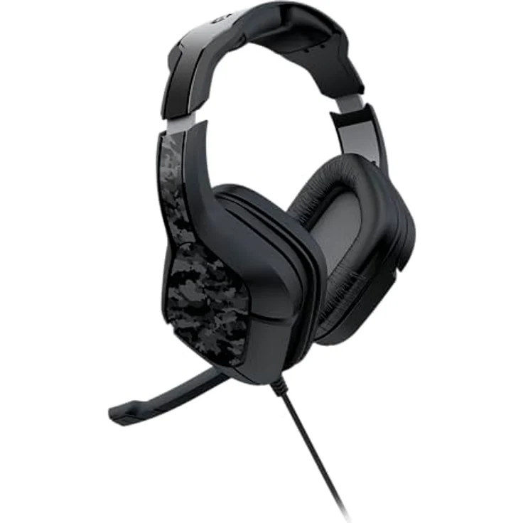 Gioteck HC2 Kopfhörer Kopfband Gaming Schwarz, Grau (HC2CAM-14-MU) – Bild 3