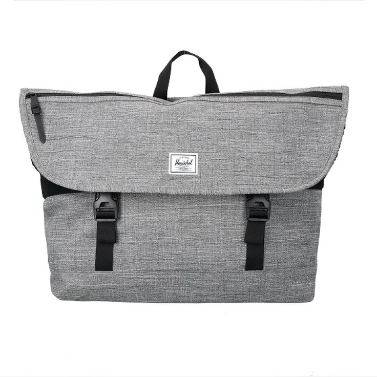 Herschel Cove Messenger, Laptop-Tasche mit 38 cm Fach, grau, 100% Polyester, 38 cm x 15 cm x 32 cm
