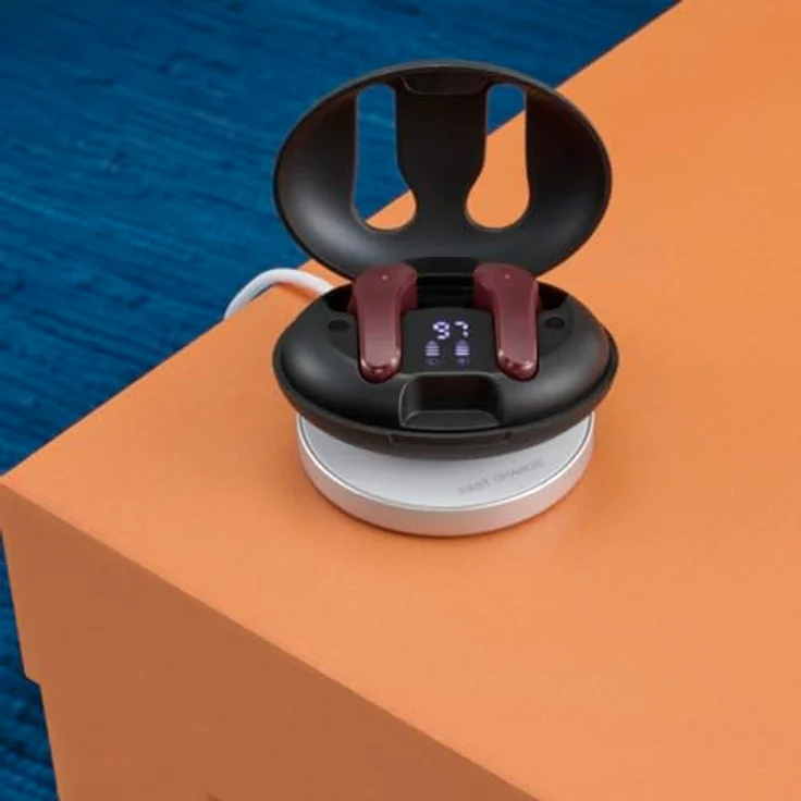 Hama Spirit Unchained In-Ear-Kopfhörer rot, Bluetooth, Environmental Noise Cancelling, Freisprechfunktion – Bild 7