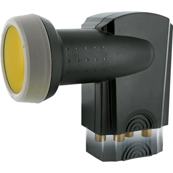 SCHWAIGER 371 Quad LNB, Low Noise Blockconverter mit Sun Protect Technologie, hitzebeständig, anthrazit – Bild 2