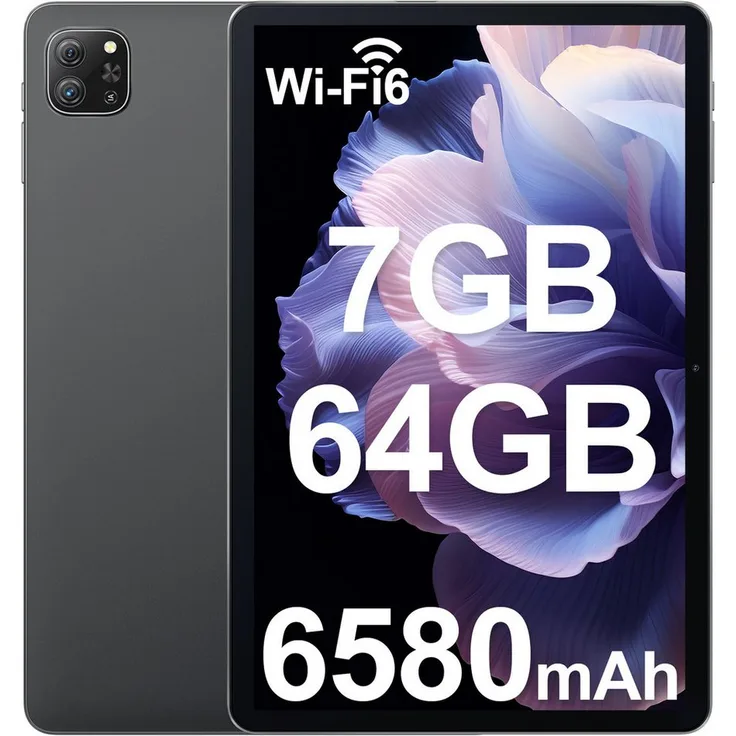 OSCAL Pad70 Tablet (10", 64 GB, 13MP Rückkamera, 6580mAh Akku, WLAN6)