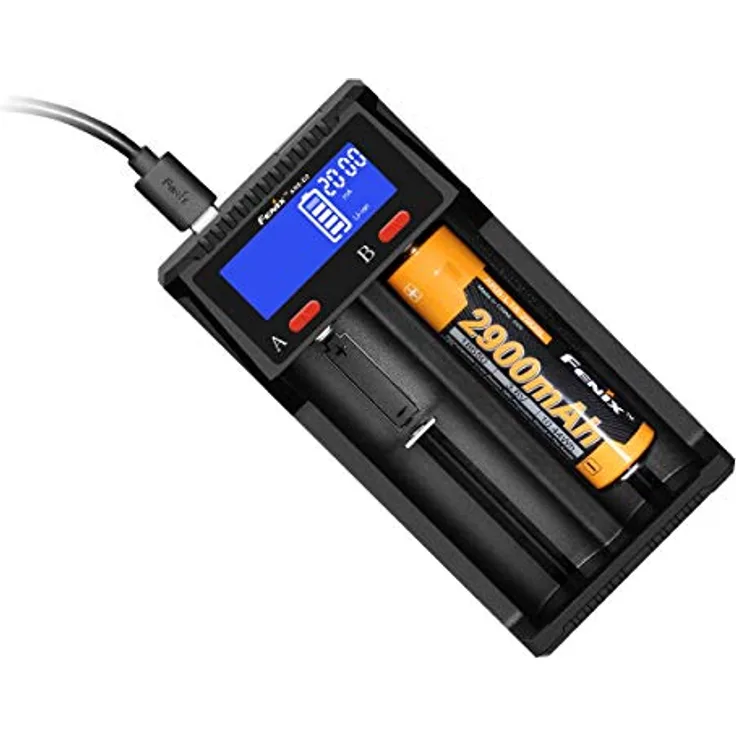 Fenix Are-D2 Akkuladegerät Doppelkanal