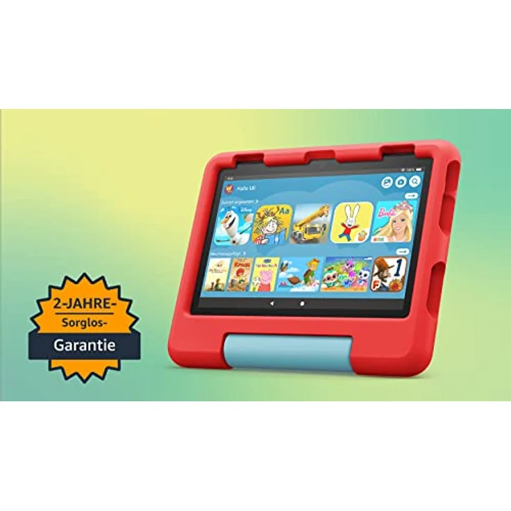 Amazon Fire HD 8 Kids (2022) inkl. Hülle (8", 32 GB, Red), Tablet, Rot – Bild 8