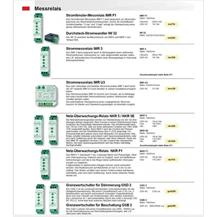 SCHALK Netz-Überwachungs-Relais NKR 5, 1-Phasen und 3-Phasen Überwachung, Spannungsbereich 150-230 V, Schraubanschluss, 18 mm breit, 230 V AC – Bild 2