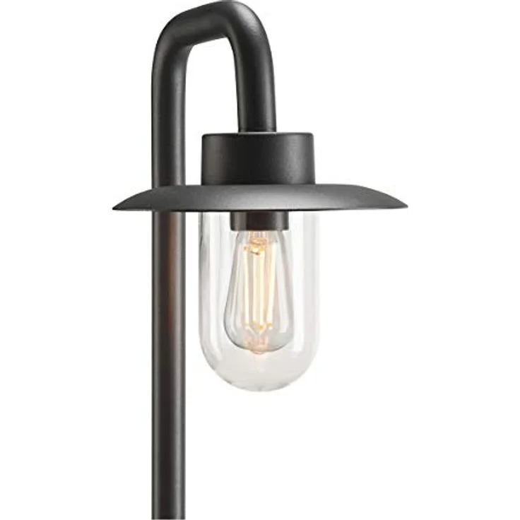 SLV LED Pollerleuchte MOLAT, Laterne | Standleuchte Außen-Beleuchtung im Industrie-Design | Outdoor Wege-Leuchte, Kandelaber, Sockellampe, Garten-Beleuchtung, Gartenleuchte | E27, max. 60W – Bild 2