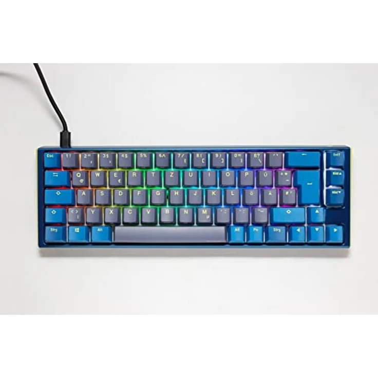 Ducky One 3 Daybreak SF Gaming-Tastatur, RGB LED - MX-Clear (Deutsch QWERTZ) – Bild 2