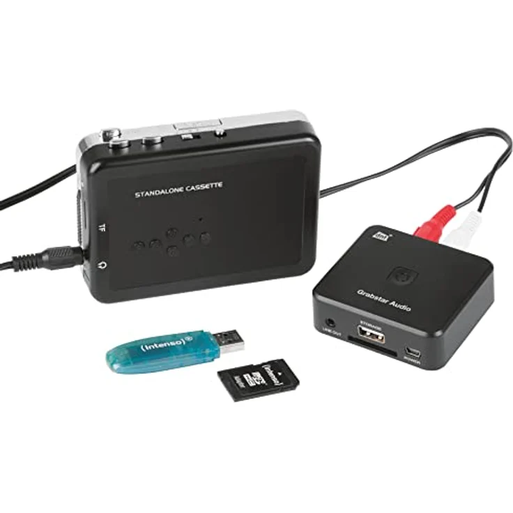 DNT Grabstar Audio, Audio-Digitalisierer und Game Recorder mit MP3-Konvertierung, Fernbedienung und SD-USB-Speicher bis 32 GB – Bild 6
