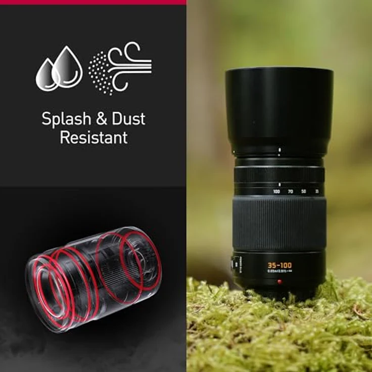 Panasonic Leica DG Vario-Elmar 35-100 mm / F2.8 POWER O.I.S, Telezoom-Objektiv mit Bildstabilisator, Schwarz – Bild 3