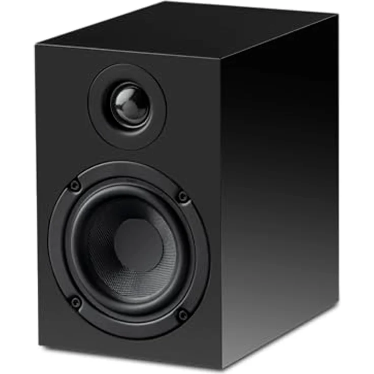 Pro-Ject Stereo Set E Phono, HiFi Einsteiger Set mit Plattenspieler, Verstärker, 2-Wege-Lautsprechern und Kabel, schwarz – Bild 5