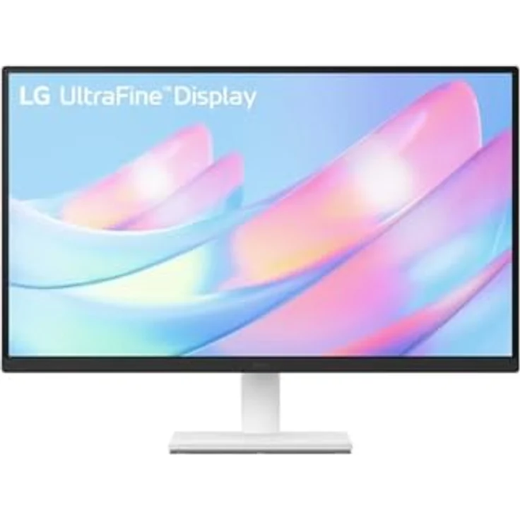 LG 27US500-W 4K UltraHD-Monitor, 68,6 cm (27 Zoll), IPS, HDR, White. – Bild 1