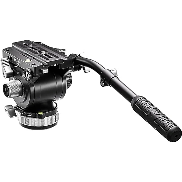 Leofoto BV-20, 2-Wege-Neiger/Videokopf mit 360° Schwenkbereich und langem Bedienarm – Bild 2