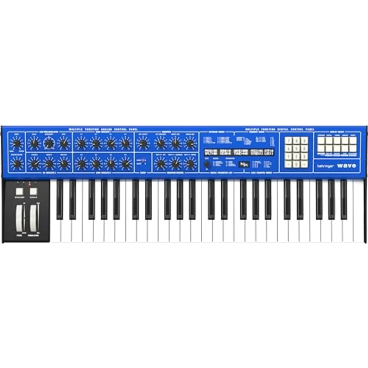 Behringer Wave Synthesizer, Analog Wavetable Synthesizer mit 49 Tasten, 8 Stimmen Polyphon und 200 Presets – Bild 1