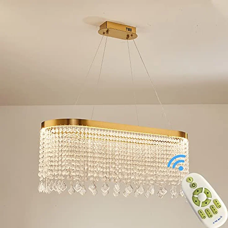 Eurotondisplay LED Pendelleuchte Deckenleuchte 2022 mit Fernbedienung, dimmbar, A+ LED, 300x800, kaltweiß-warmweiß (2021) – Bild 5