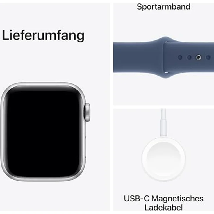 Apple Watch SE (2024) Smartwatch (Watch OS) - Motivierende Fitnessdaten, innovative Features, neue Farboptionen – Bild 6