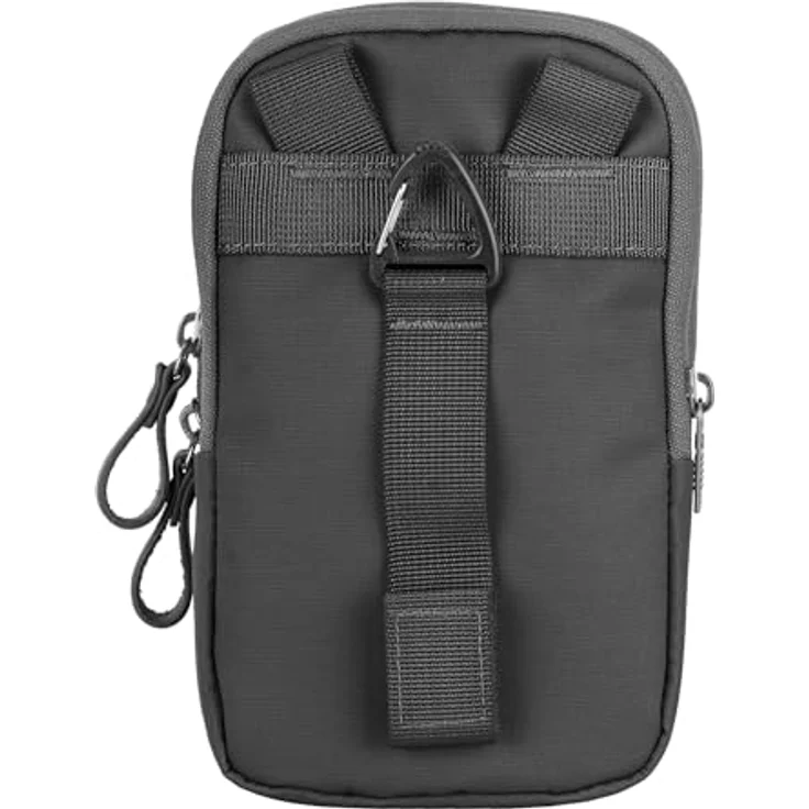 Vanguard VEO Metro SP Smartphone-Tasche, gepolstert, Schwarz, wetterfest mit abnehmbarem Schultergurt und Fronttasche – Bild 2