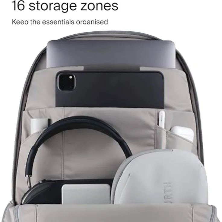 Urth Arkose 20L Backpack mit Kameraeinsatz, Kameratasche in Aschgrau – Bild 6