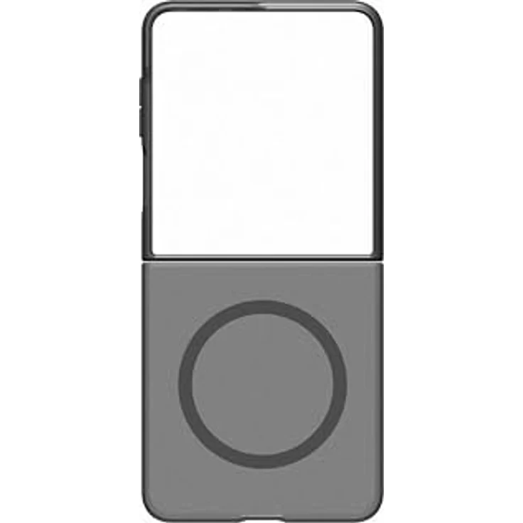 Samsung Spigen Capella Case für Galaxy Z Flip7, semitransparente Hartschale mit Magnet für Gadgets, Qi2-Charger kompatibel, weiche Kante, Frost Black – Bild 1