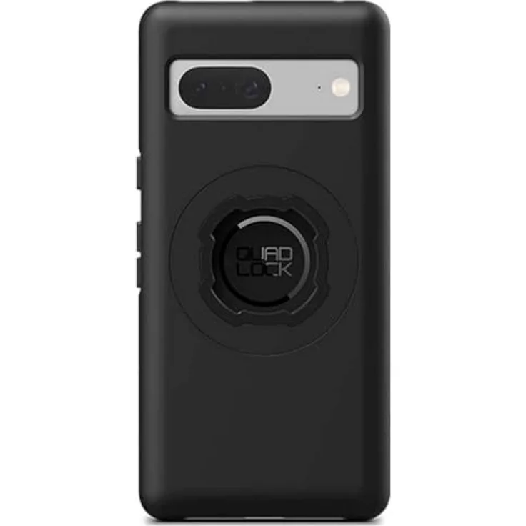 Quad Lock MAG Case für Google Pixel 8, mattschwarze Hülle mit stoßfestem TPU, kompatibel mit Quad Lock Halterungen, anpassbarer MAG-Ring