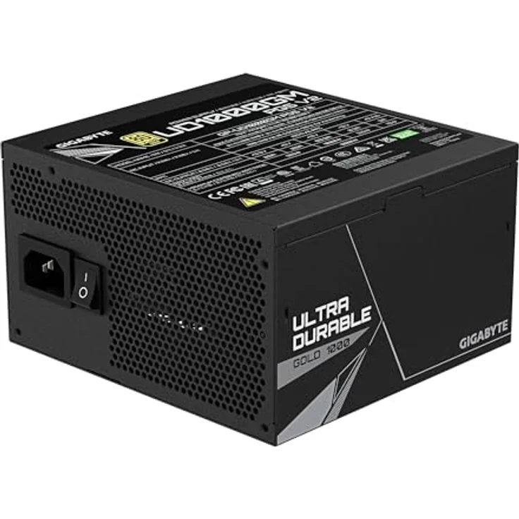 Gigabyte GP-UD1000GM PG5 V2, 1000W PC Netzteil mit zuverlässiger Stromversorgung, Schwarz – Bild 5
