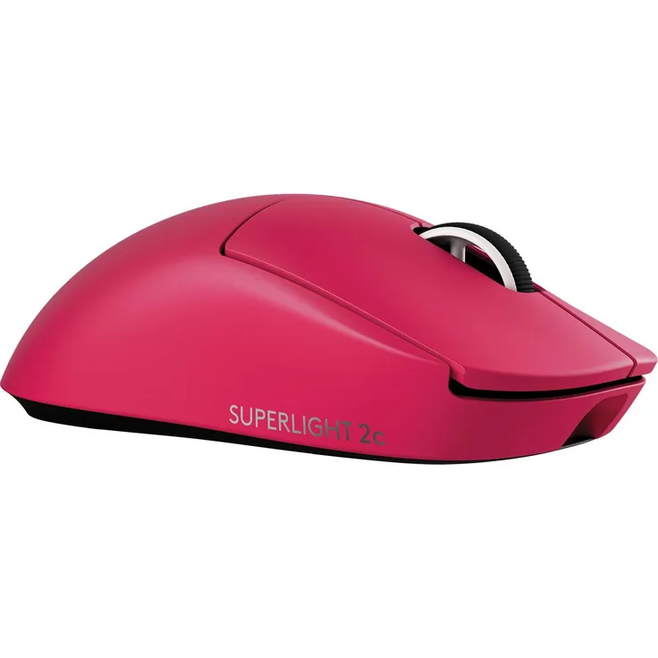 Logitech Pro X Superlight 2c, Kabellose Gaming-Maus mit 44000 DPI, Pink