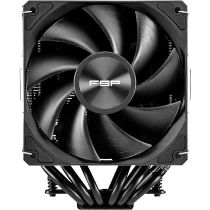 FSP Air CPU Cooler MP7-B LGA/1851/1700/1200 AMD:AM4/AM5, Gehäuselüfter mit Dual Performance-Lüftern, schwarz – Bild 4