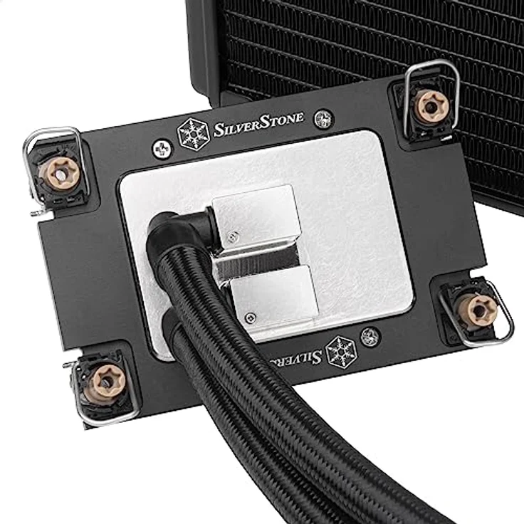 Silverstone SST-XE360-4677 - XE360-4677, Hochleistungsfähiger dreifacher 120-mm-All-In-One-Flüssigkühler für Intel LGA4677, vernickelter Kupfer-Wasserblock – Bild 5