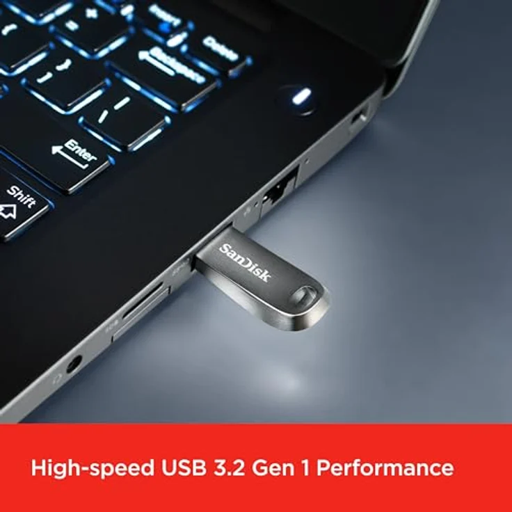 SanDisk Ultra Luxe 256GB USB Flash Drive USB 3.1 up to 150 MB-s – Bild 3
