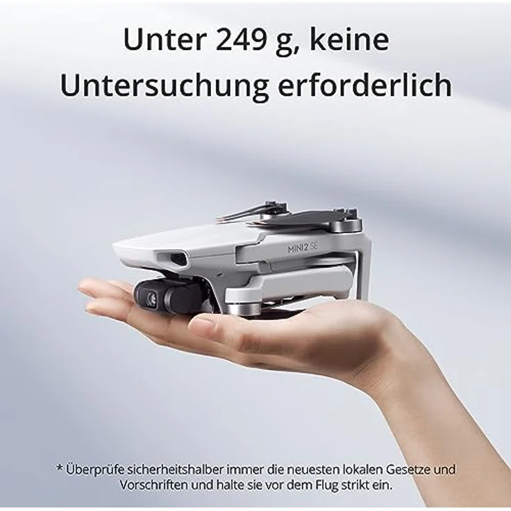 DJI Mini 2 SE, leichte und faltbare Mini-Kameradrohne mit 2.7K Video, intelligenten Modi, 10 km Videoübertragung, 31 min Flugzeit, unter 249 g, einfach zu bedienen, Fotoshooting, Straßenaufnahmen – Bild 2
