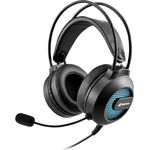 Sharkoon Skiller SGH20, Stereo USB Headset, RGB mit leistungsstarken 50-mm-Treibern und bequemen Ohrpolstern