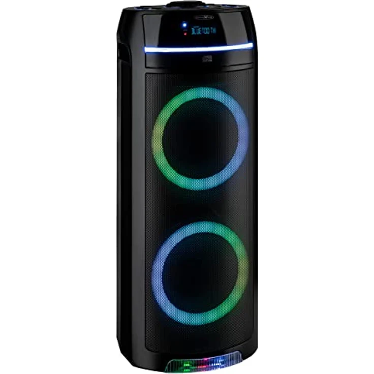 Reflexion Bluetooth-Lautsprecher mit CD (10 h, Netzbetrieb), Schwarz – Bild 4