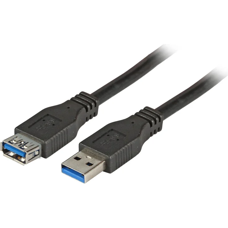EFB Elektronik K5237.5, USB-Verlängerungskabel, 5m Hochgeschwindigkeits-Datenverbindung, USB Typ A (M)