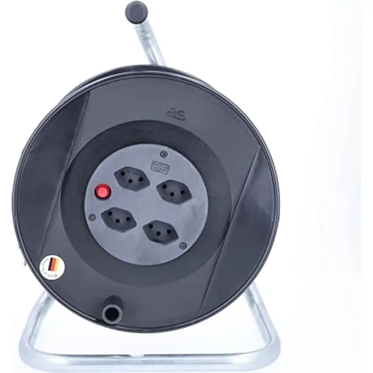 as - Schwabe Kabeltrommel 25 m - Schweizer Ausführung - mit Thermoschutz - IP20 - Made in Germany, 711104 – Bild 2