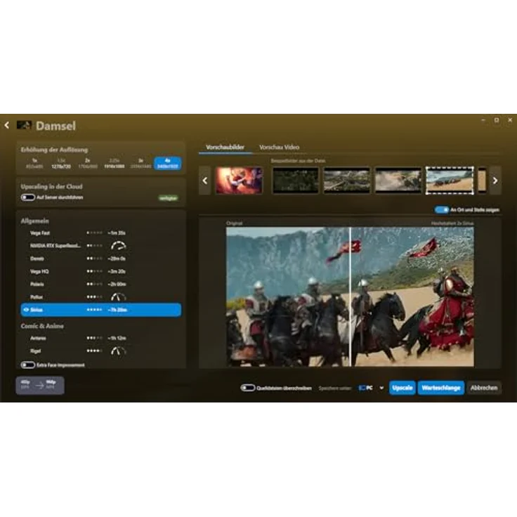 Audials Vision 2025, Dauerlizenz zur Verbesserung von Musik & Videos mit KI, Windows 11/10, Deutsch/Multilingual, Product Key Card #PKC – Bild 5